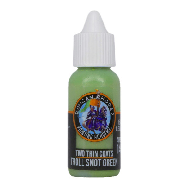 Two Thin Coats Paints - Troll Snot Green 15ml