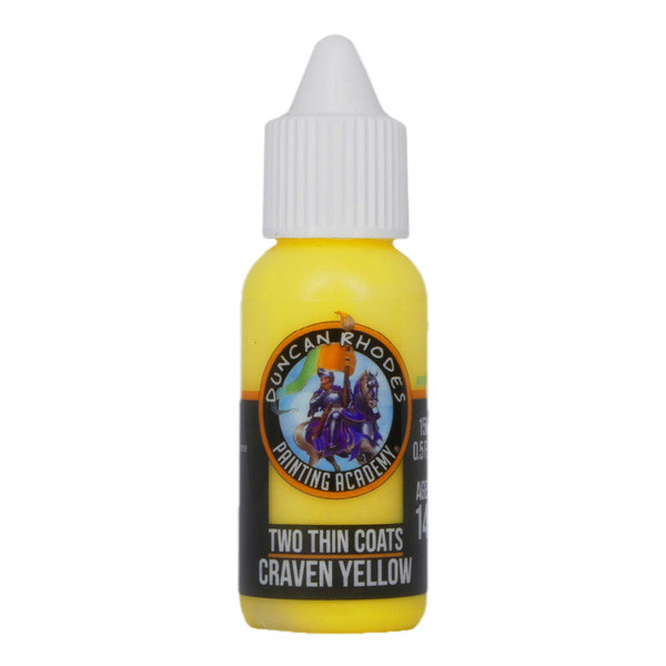 Two Thin Coats Paints - Craven Yellow 15ml