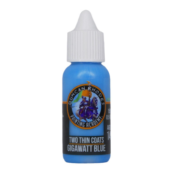 Two Thin Coats Paints - Gigawatt Blue 15ml