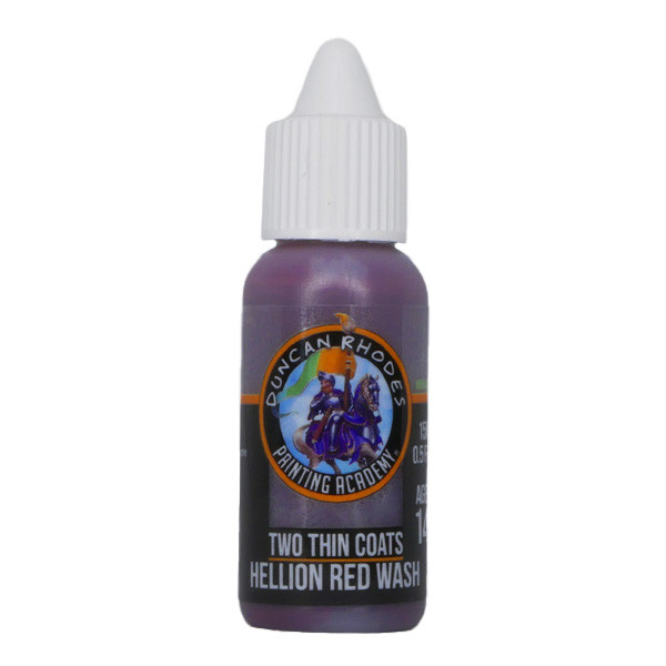 Two Thin Coats Paints - Hellion Red Wash 15ml